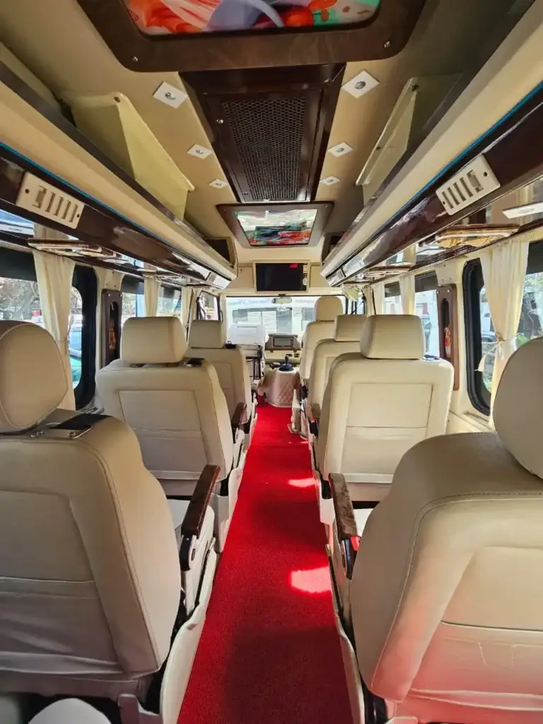 12 Seater Maharaja Tempo Traveller